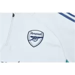 Arsenal 1/4 Zipper Sweat Kit(Top+Pants) Gray 2025/26 - minejerseys