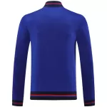 Olympique Lyonnais Anthem Jacket Blue 2025/26 - minejerseys