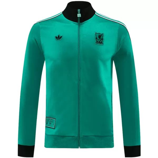 Liverpool Anthem Jacket Green 2025/26 - minejerseys