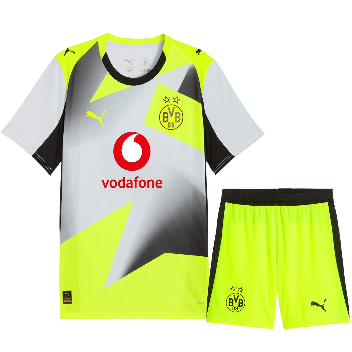 Borussia Dortmund Away Jersey Kit 2025/26 Borussia Dortmund Away Jersey Kit 2025/26