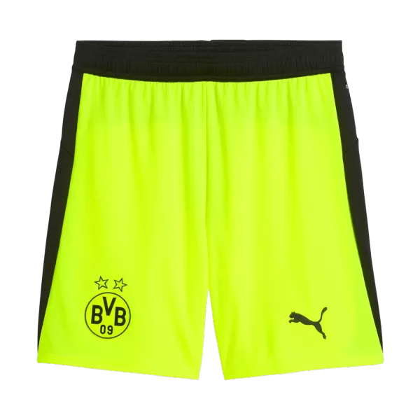Borussia Dortmund Away Soccer Shorts 2025/26 - minejerseys
