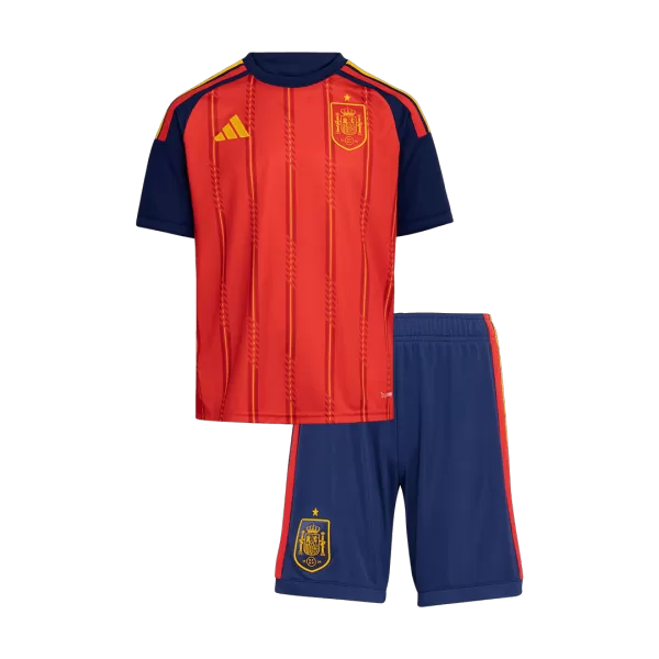 Kids Spain Home Jersey Kit 2026 - minejerseys