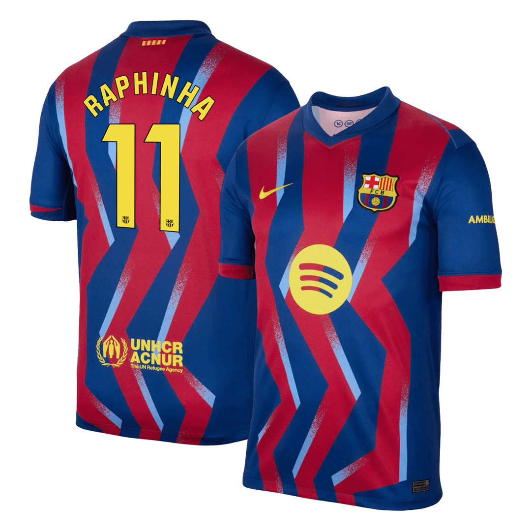 RAPHINHA #11 Barcelona Fourth 'El Clásico' Jersey 2025/26 RAPHINHA #11 Barcelona Fourth 'El Clásico' Jersey 2025/26
