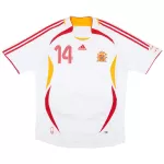 Alonso #14 Retro Spain Away Jersey World Cup 2006 - minejerseys