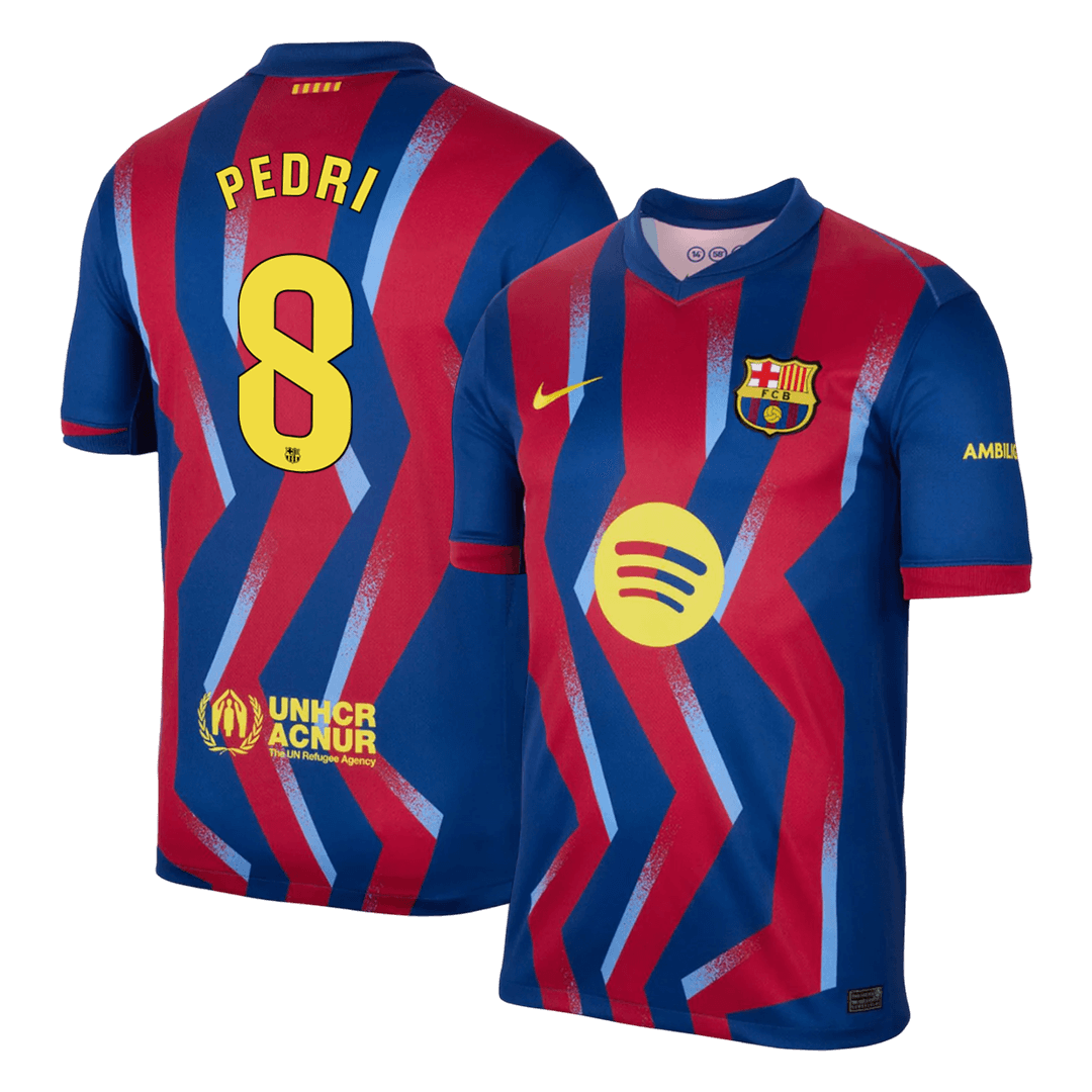 PEDRI #8 Barcelona Fourth 'El Clásico' Jersey 2025/26 PEDRI #8 Barcelona Fourth 'El Clásico' Jersey 2025/26