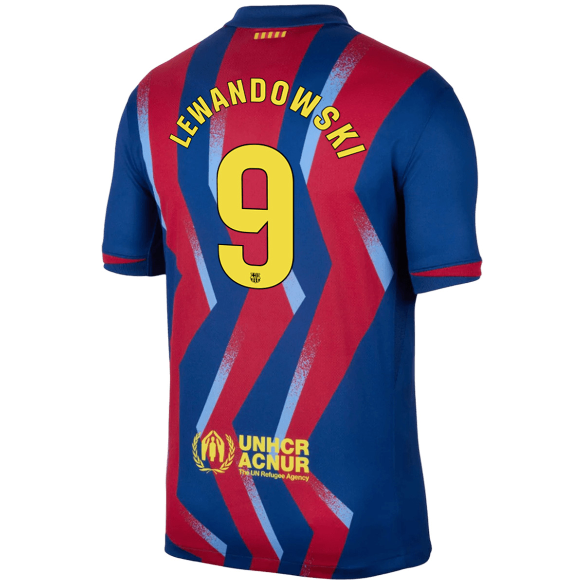 LEWANDOWSKI #9 Barcelona Fourth 'El Clásico' Jersey 2025/26