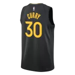 Men's Golden State Warriors Curry Black Swingman Jersey - Statement Edition - minejerseys
