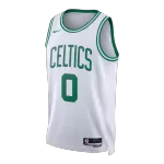 Men's Boston Celtics Tatum White Swingman Jersey - Association Edition - minejerseys