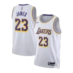 Men's Los Angeles Lakers James White Swingman Jersey - Association Edition - minejerseys