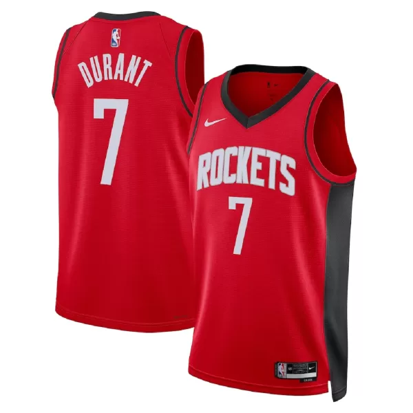 Men's Houston Rockets Kevin Durant Red Swingman Jersey - Icon Edition - minejerseys