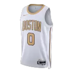 Men's Boston Celtics Tatum White Swingman Jersey 2025/26 - City Edition - minejerseys