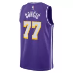 Men's Los Angeles Lakers Luka Dončić Purple Swingman Jersey - Statement Edition - minejerseys