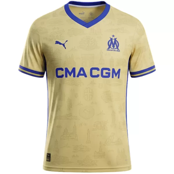 Marseille Fourth Jersey 2025/26 - minejerseys