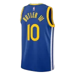 Men's Golden State Warriors Jimmy Butler Blue Swingman Jersey - Icon Edition - minejerseys