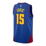 Men's Denver Nuggets Nikola Jokić Blue Swingman Jersey - Statement Edition - minejerseys