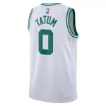 Men's Boston Celtics Jayson Tatum White Swingman Jersey - Association Edition - minejerseys