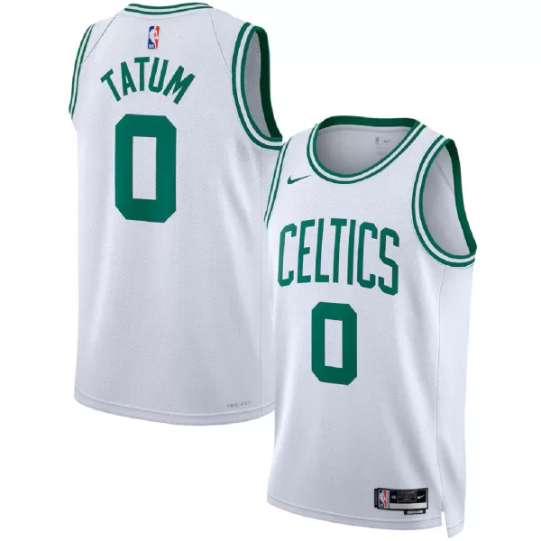 Men's Boston Celtics Jayson Tatum White Swingman Jersey - Association Edition - minejerseys