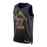Men's Los Angeles Lakers Dončić Black Swingman Jersey 2025/26 - City Edition - minejerseys