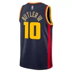 Men's Golden State Warriors Jimmy Butler Navy Swingman Jersey - City Edition - minejerseys