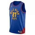 Men's Denver Nuggets Jamal Murray Blue Swingman Jersey - Statement Edition - minejerseys