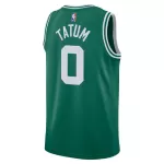 Men's Boston Celtics Jayson Tatum Green Swingman Jersey - Icon Edition - minejerseys