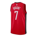 Men's Houston Rockets Durant Red Swingman Jersey - Icon Edition - minejerseys