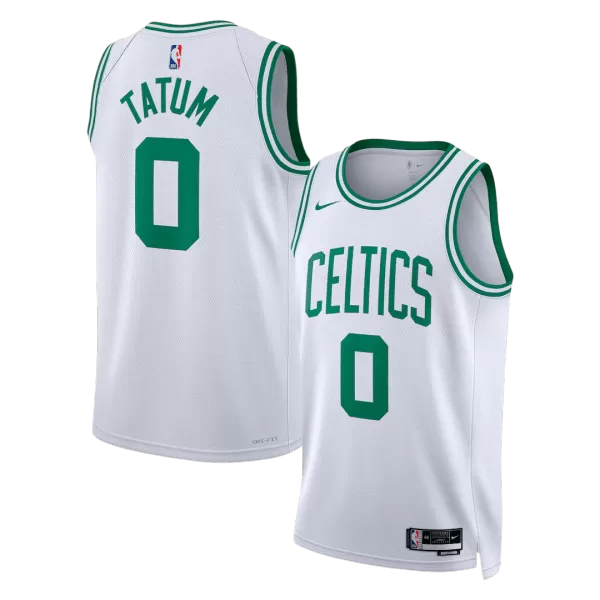 Men's Boston Celtics Tatum White Swingman Jersey - Association Edition - minejerseys