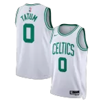 Men's Boston Celtics Tatum White Swingman Jersey - Association Edition - minejerseys