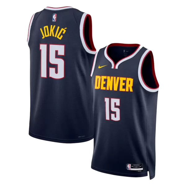Men's Denver Nuggets Jokić Navy Swingman Jersey - Icon Edition - minejerseys