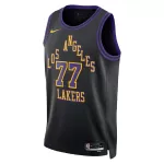 Men's Los Angeles Lakers Luka Dončić Black Swingman Jersey 2025/26 - City Edition - minejerseys