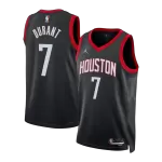 Men's Houston Rockets Durant Black Swingman Jersey - Statement Edition - minejerseys