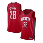 Men's Houston Rockets Şengün Red Swingman Jersey - Icon Edition - minejerseys