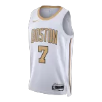Men's Boston Celtics Brown White Swingman Jersey 2025/26 - City Edition - minejerseys