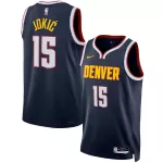 Men's Denver Nuggets Nikola Jokić Navy Swingman Jersey - Icon Edition - minejerseys