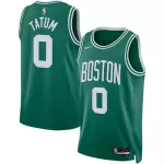 Men's Boston Celtics Jayson Tatum Green Swingman Jersey - Icon Edition - minejerseys