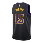 Men's Los Angeles Lakers Reaves Black Swingman Jersey 2025/26 - City Edition - minejerseys