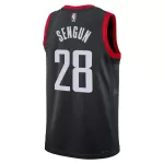 Men's Houston Rockets Alperen Şengün Black Swingman Jersey - Statement Edition - minejerseys
