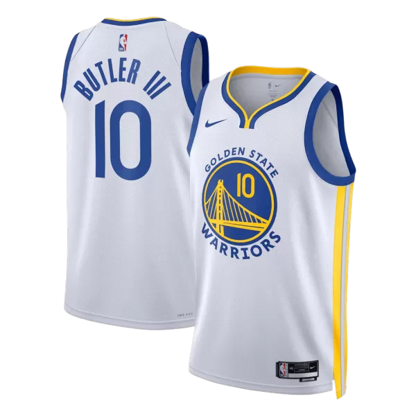 Men's Golden State Warriors Butler White Swingman Jersey - Association Edition - minejerseys