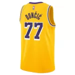 Men's Los Angeles Lakers Luka Dončić Nike Gold Swingman Jersey - Icon Edition - minejerseys