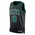 Men's Boston Celtics Jayson Tatum Black Swingman Jersey - Statement Edition - minejerseys