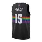 Men's Denver Nuggets Nikola Jokić Black Swingman Jersey 2025/26 - City Edition - minejerseys
