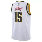 Men's Denver Nuggets Nikola Jokić White Swingman Jersey - Association Edition - minejerseys