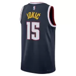 Men's Denver Nuggets Nikola Jokić Navy Swingman Jersey - Icon Edition - minejerseys