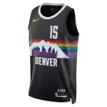 Men's Denver Nuggets Nikola Jokić Black Swingman Jersey 2025/26 - City Edition - minejerseys
