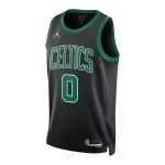 Men's Boston Celtics Tatum Black Swingman Jersey - Statement Edition - minejerseys