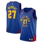 Men's Denver Nuggets Jamal Murray Blue Swingman Jersey - Statement Edition - minejerseys