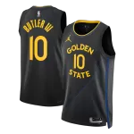 Men's Golden State Warriors Jimmy Butler Black Swingman Jersey - Statement Edition - minejerseys