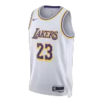 Men's Los Angeles Lakers James White Swingman Jersey - Association Edition - minejerseys
