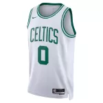 Men's Boston Celtics Jayson Tatum White Swingman Jersey - Association Edition - minejerseys