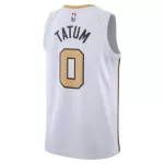 Men's Boston Celtics Jayson Tatum #0 White Swingman Jersey 2025/26 - City Edition - minejerseys